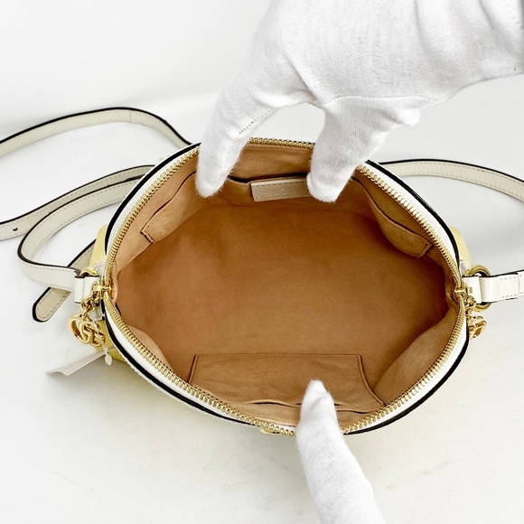 Gucci Ophidia Small Suede & Leather Cross Body Bag - Picture 6 of 8